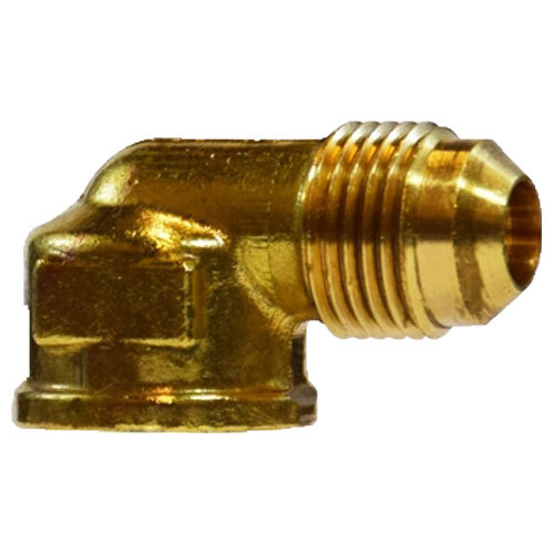 10314 1/4 X 1/4 BRASS SAE 45 DEGREE FLARE 90 DEGREE FORGED FEMALE ELBOW