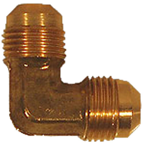 255X10 5/8 BRASS SAE 45 DEGREE FLARE 90 DEGREE UNION ELBOW USA