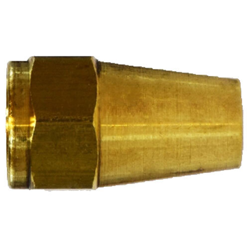 10002 3/16 BRASS SAE 45 DEGREE FLARE LONG ROD NUT