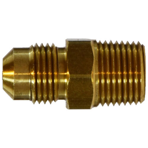 10278 7/8 X 3/4 BRASS SAE 45 DEGREE FLARE MALE ADAPTER