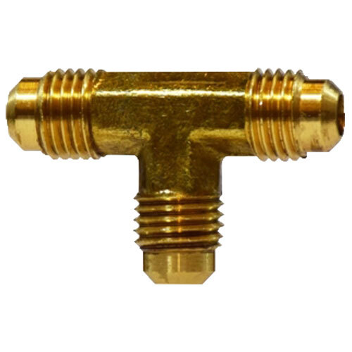 10164 3/4 BRASS SAE 45 DEGREE FLARE UNION TEE