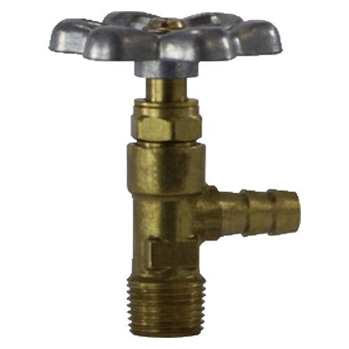 46453 1/2 X 3/8 BRASS TRUCK VALVE BARB X MALE PIPE