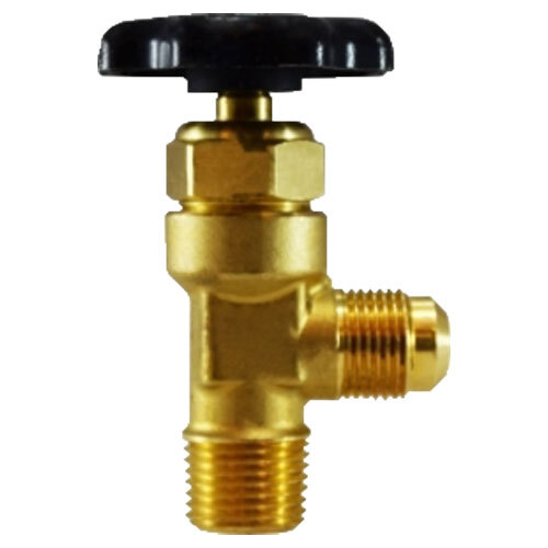 46472 3/8 X 3/8 BRASS TRUCK VALVE FLARE X MALE PIPE