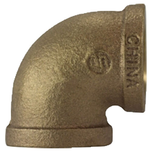 44107 1 1/2 BRONZE PIPE 90 DEGREE ELBOW