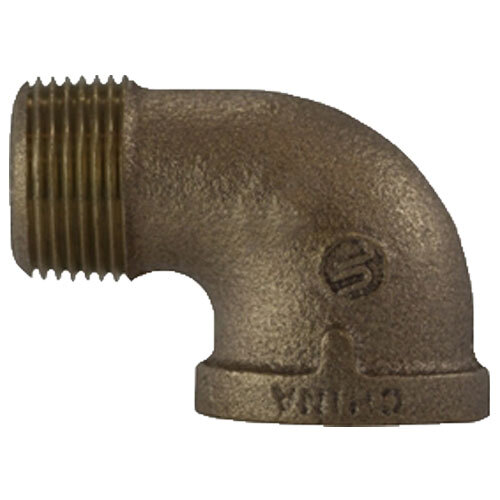 44166 1 1/4 BRONZE PIPE 90 DEGREE STREET ELBOW