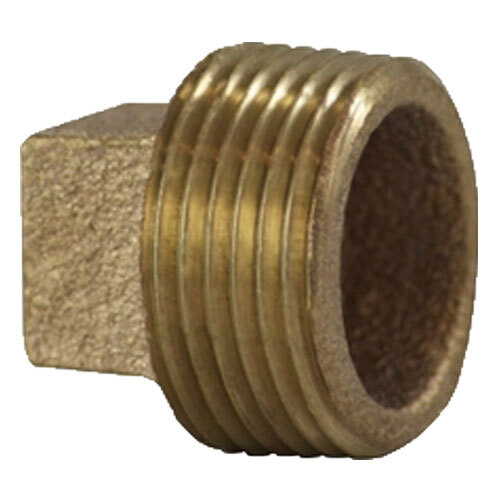 44662 4 BRONZE PIPE SQUARE HEAD CORED PLUG