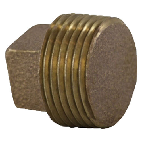 44670 1/8 BRONZE PIPE SQUARE HEAD SOLID PLUG