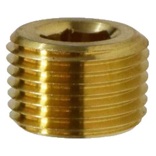 28096 1/2 BRASS PIPE COUNTERSUNK HEX PLUG