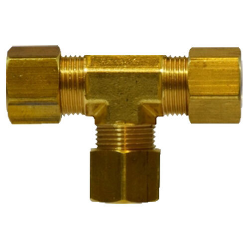 18106 1/2 BRASS COMPRESSION FORGED TEE