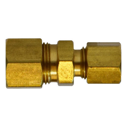 18077 1/4 X 3/16 BRASS COMPRESSION REDUCING UNION