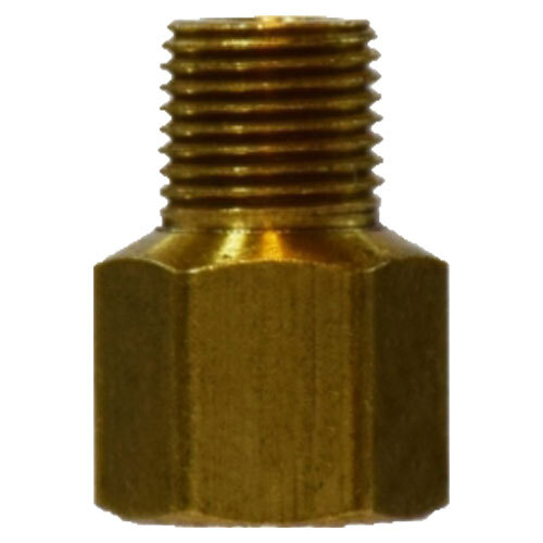 16120 1/4 X 1/4 BRASS DOUBLE COMPRESSION THREADED SLEEVE MALE ADAPTER