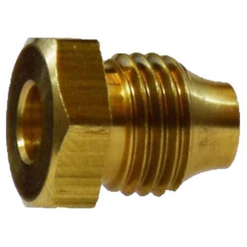 16005 3/8 BRASS DOUBLE COMPRESSION THREADED SLEEVE NUT