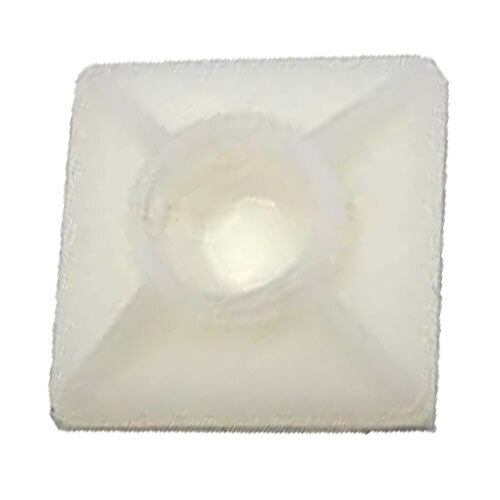 23061 1 X 1 CLEAR CABLE TIE ADHESIVE MOUNT