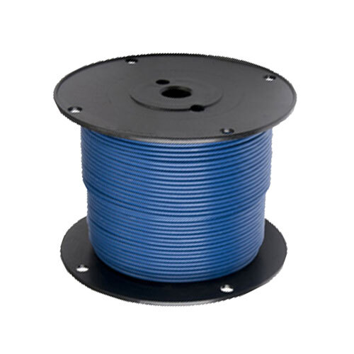 114-1C 14 AWG BLUE GPT PRIMARY WIRE 100' SPOOL