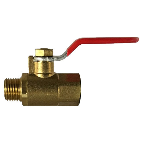 944106 1/8 FORGED BRASS MINI BALL VALVE MALE X FEMALE 200 WOG