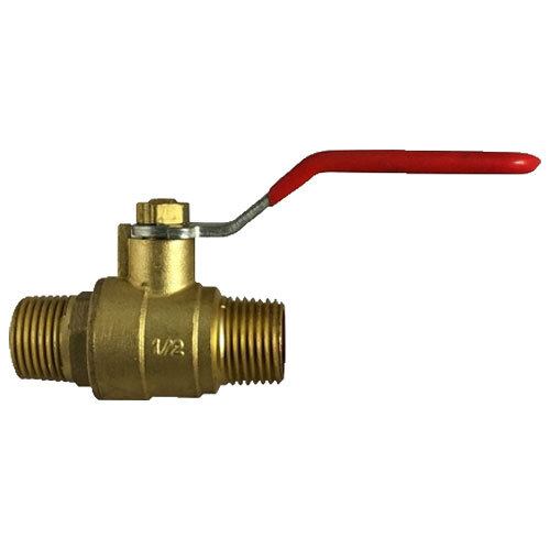 944109 1/4 FORGED BRASS MINI BALL VALVE MALE X MALE 200 WOG