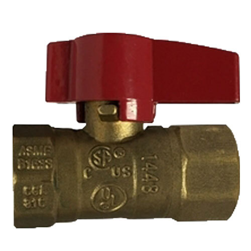 943312 1/2 FORGED BRASS REGULAR PORT GAS BALL VALVE 125 PSIG