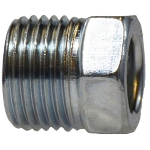 12008-MID 3/4 INVERTED FLARE ZINC CHROMATE STEEL NUT