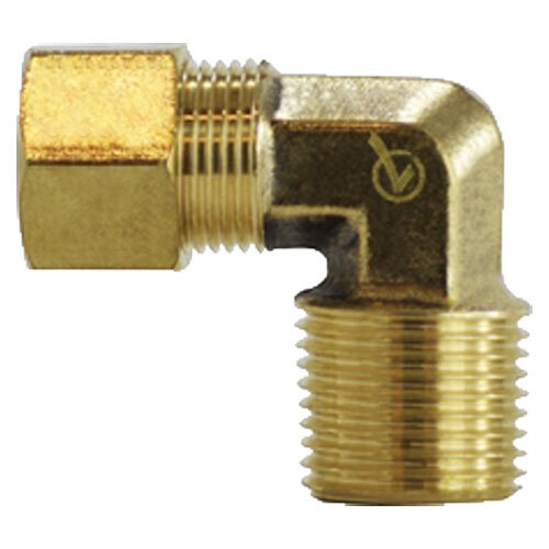 700069-0304 3/16 X 1/4 LEAD-FREE BRASS COMPRESSION 90 DEGREE MALE ELBOW