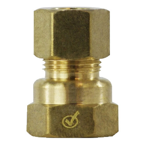 700066-0604 3/8 X 1/4 LEAD-FREE BRASS COMPRESSION FEMALE ADAPTER