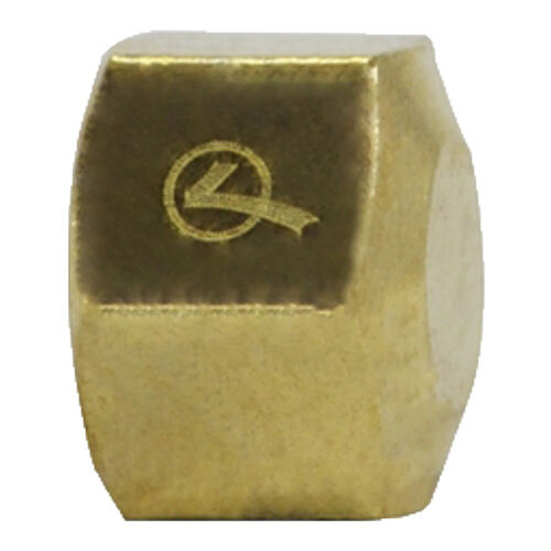 700081-04 1/4 LEAD-FREE BRASS COMPRESSION HEX CAP