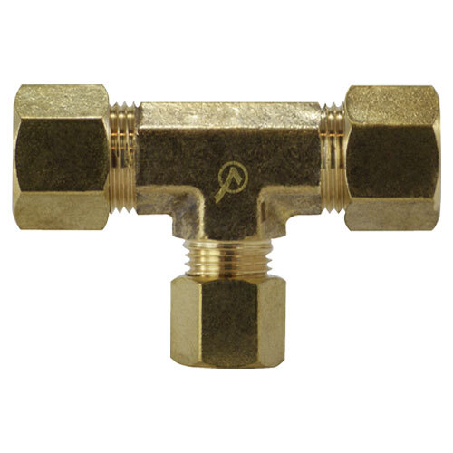 700084-101006 5/8 X 5/8 X 3/8 LEAD-FREE BRASS COMPRESSION REDUCING TEE