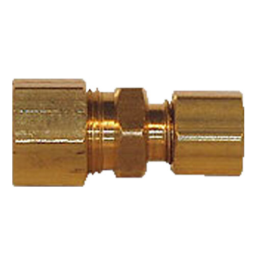 LF62R-106 5/8 X 3/8 LEAD-FREE BRASS COMPRESSION REDUCING UNION USA