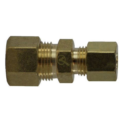 700082-0605 3/8 X 5/16 LEAD-FREE BRASS COMPRESSION REDUCING UNION