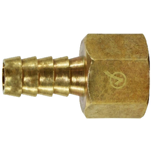 707002-0808 1/2 X 1/2 LEAD-FREE BRASS HOSE BARB RIGID FEMALE ADAPTER