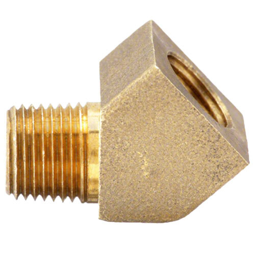 706124-08 1/2 LEAD-FREE BRASS PIPE 45 DEGREE BARSTOCK STREET ELBOW