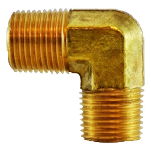 706130-04 1/4 LEAD-FREE BRASS PIPE 90 DEGREE BARSTOCK MALE ELBOW