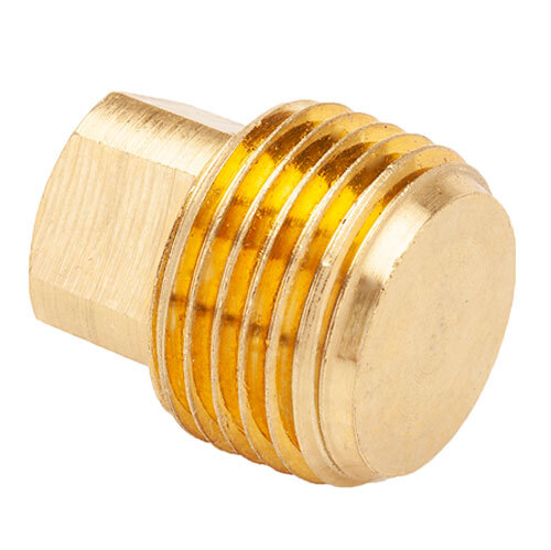 LF109AL-4 1/4 LEAD-FREE BRASS PIPE HEX DRIVE COUNTERSUNK PLUG USA