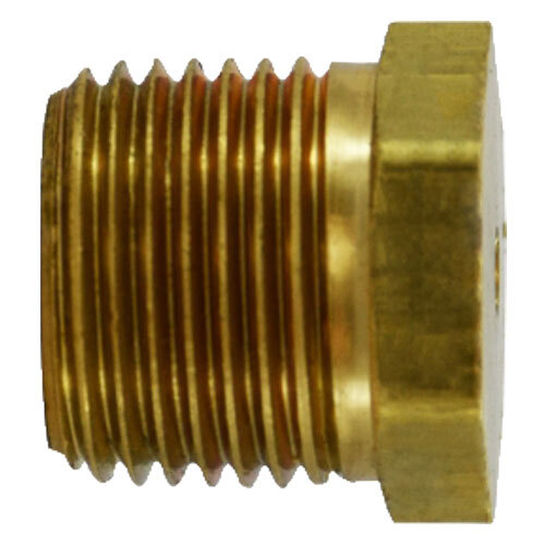 706125-08 1/2 LEAD-FREE BRASS PIPE HEX HEAD SOLID PLUG