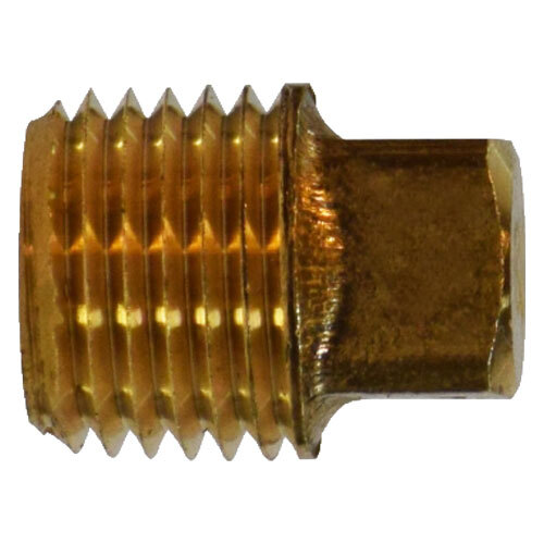 706109-06 3/8 LEAD-FREE BRASS PIPE SQUARE HEAD CORED PLUG