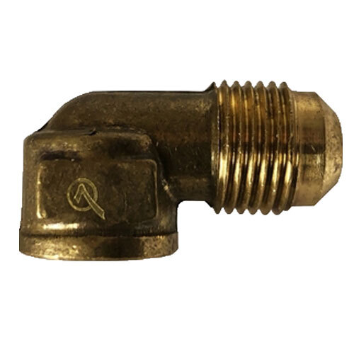 704050-1212 3/4 X 3/4 LEAD-FREE BRASS SAE 45 DEGREE FLARE 90 DEGREE FEMALE ELBOW