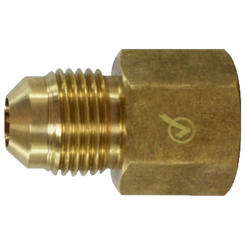 704046-1008 5/8 X 1/2 LEAD-FREE BRASS SAE 45 DEGREE FLARE FEMALE ADAPTER