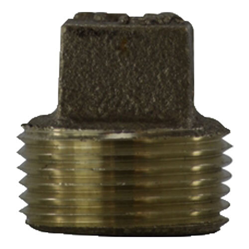 44657LF 1 1/2 LEAD-FREE BRONZE PIPE SQUARE HEAD CORED PLUG