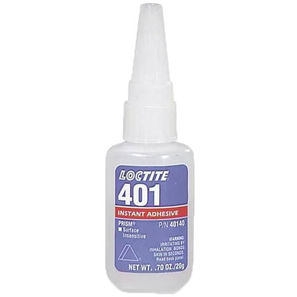 LOCTITE 135429 401 PRISM CLEAR INSTANT ADHESIVE SURFACE INSENSITIVE 20 GRAM BOTTLE