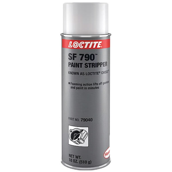 LOCTITE 135544 SF 790 CHISEL GASKET PAINT STRIPPER METHYLENE CHLORIDE 18 OZ AEROSOL CAN