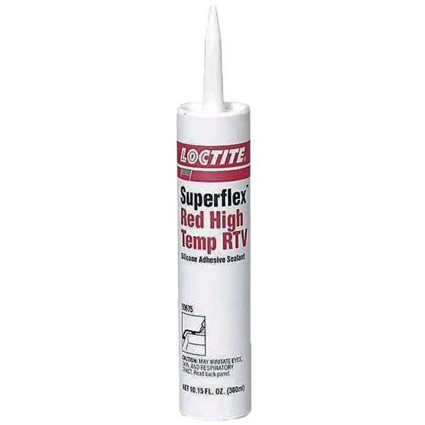 LOCTITE 198817 SI 596 RED HIGH TEMPERATURE RTV SILICONE ADHESIVE SEALANT 300 MIL CARTRIDGE