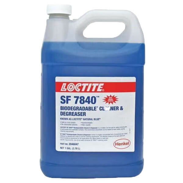 LOCTITE 2046047 SF 7840 CHERRY ODOR NATURAL BLUE BIODEGRADABLE CLEANER & DEGREASER CONCENTRATE 1 GALLON JUG