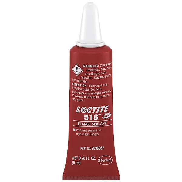 LOCTITE 2096062 518 RED GASKET ELIMINATOR FLANGE SEALANT 6 MIL TUBE