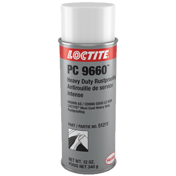 LOCTITE 209750 PC 9660 BROWN MAXI-COAT HEAVY DUTY RUSTPROOFING SOLVENT SCENT 12 OZ AEROSOL CAN