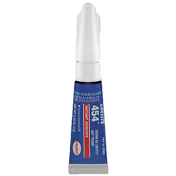 LOCTITE 233998 454 CLEAR PRISM INSTANT ADHESIVE SURFACE INSENSITIVE GEL 3 GRAM TUBE