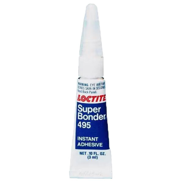 LOCTITE 234072 495 CLEAR SUPER BONDER INSTANT ADHESIVE 3 GRAM TUBE