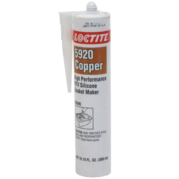 LOCTITE 235479 5920 COPPER HIGH PERFORMANCE RTV SILICONE GASKET MAKER 300 MIL CARTRIDGE