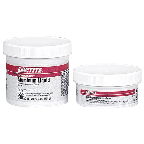 LOCTITE 235614 PC 3466 FIXMASTER CASTABLE ALUMINUM LIQUID EPOXY 1 LB KIT RESIN & HARDENER