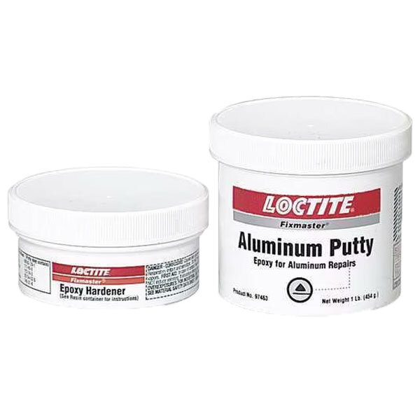 LOCTITE 235615 PC 7254 FIXMASTER ALUMINUM PUTTY REPAIR EPOXY 1 LB KIT RESIN & HARDENER