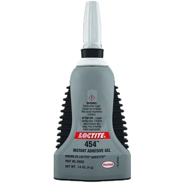 LOCTITE 680522 QUICKTITE 454 CLEAR INSTANT ADHESIVE GEL 0.14 OZ BOTTLE