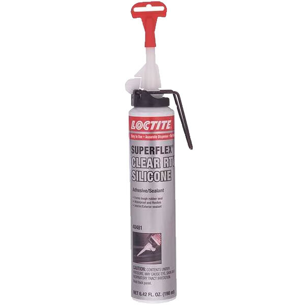 LOCTITE 743915 SI 595 CL CLEAR SUPERFLEX RTV SILICONE ADHESIVE SEALANT 190 MIL POWER CAN